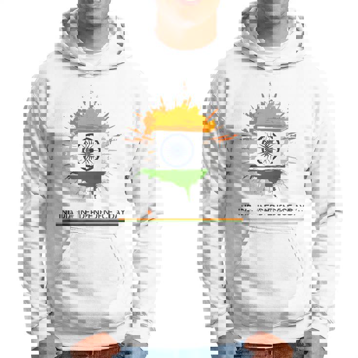 インド独立記念日 1947年8月15日 インド国旗 愛国心 パーカー