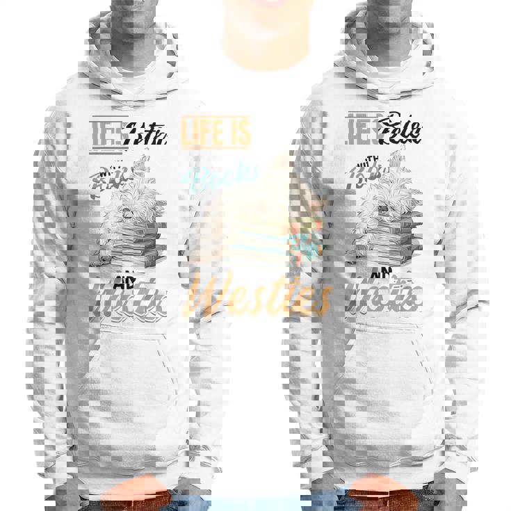 ウェスト・ハイランド・ホワイト・テリア・ウェスティ・ドッグブリード・ライフ・イズ・ベター パーカー