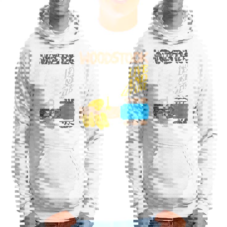 ウッドストック・ライブ・アンド・レット・ライブ パーカー