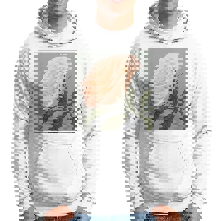 オリジナル現代アート「ピーチローズ」 パーカー