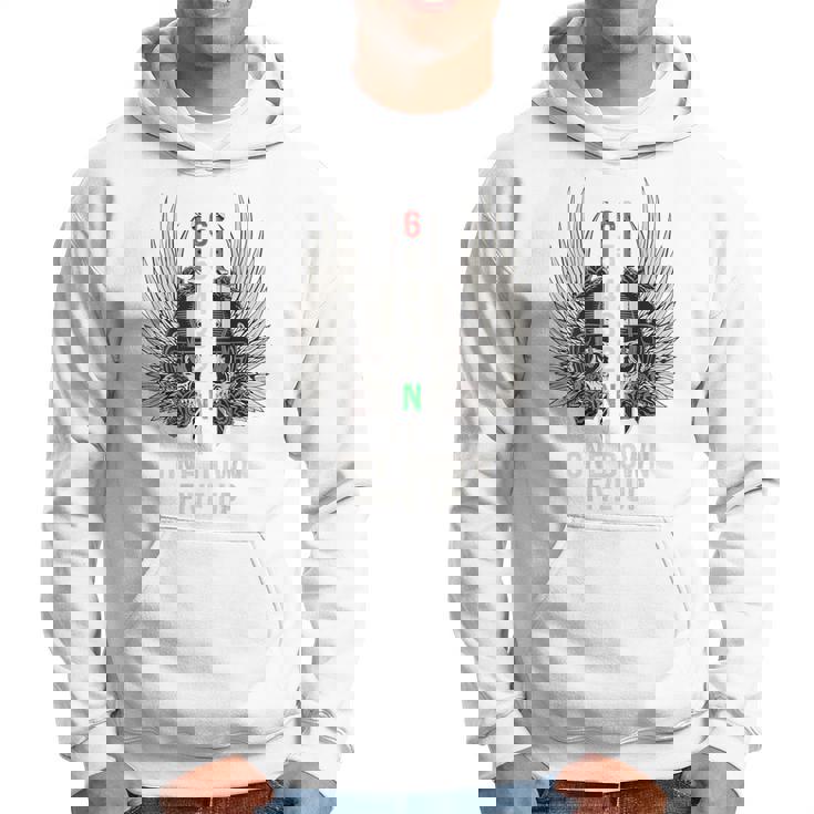 オートバイのギアシフト 1 ダウン 5 アップ バイカー スカル 背面 パーカー