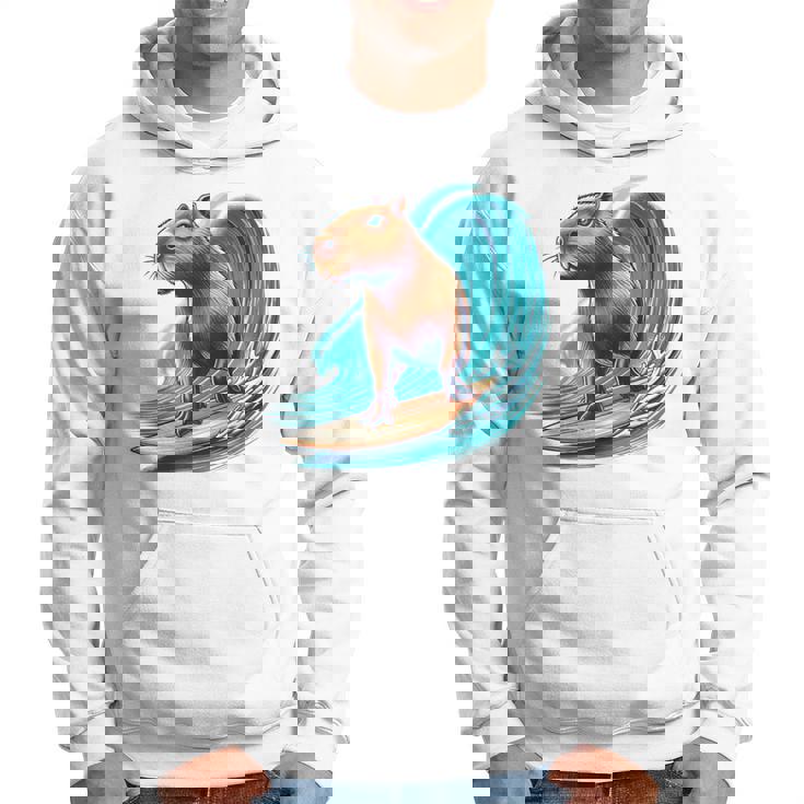 カッコイイ カピバラ サーファー サーフボード サーフィン メンズ レディース キッズ キャピー パーカー