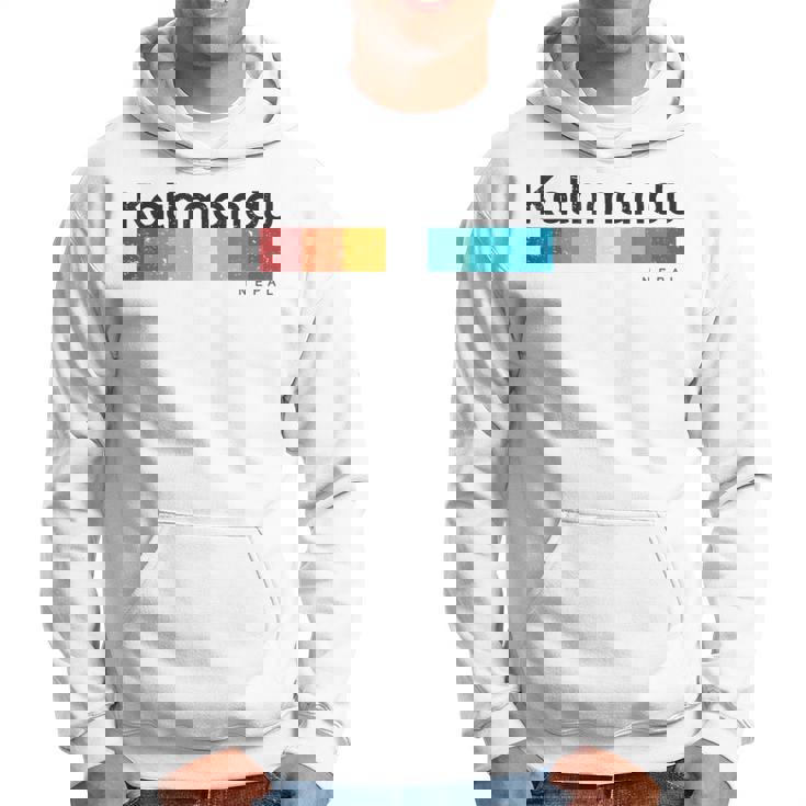 カトマンズ ネパール レトロスタイル ビンテージデザイン パーカー