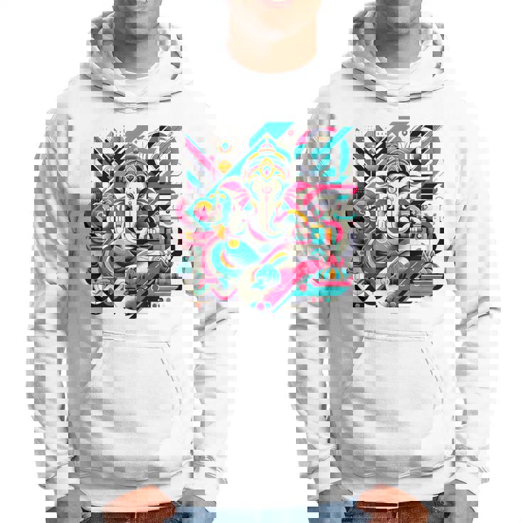 ガネーシャモダンポップ パーカー