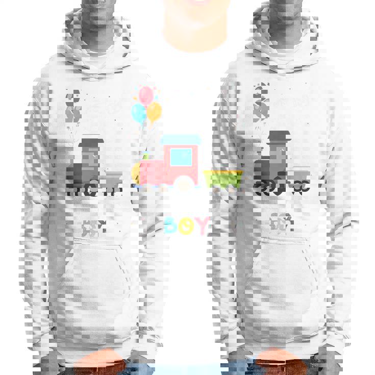 キッズ かっこいいチュー 3歳バースデーボーイ可愛い電車好き パーカー