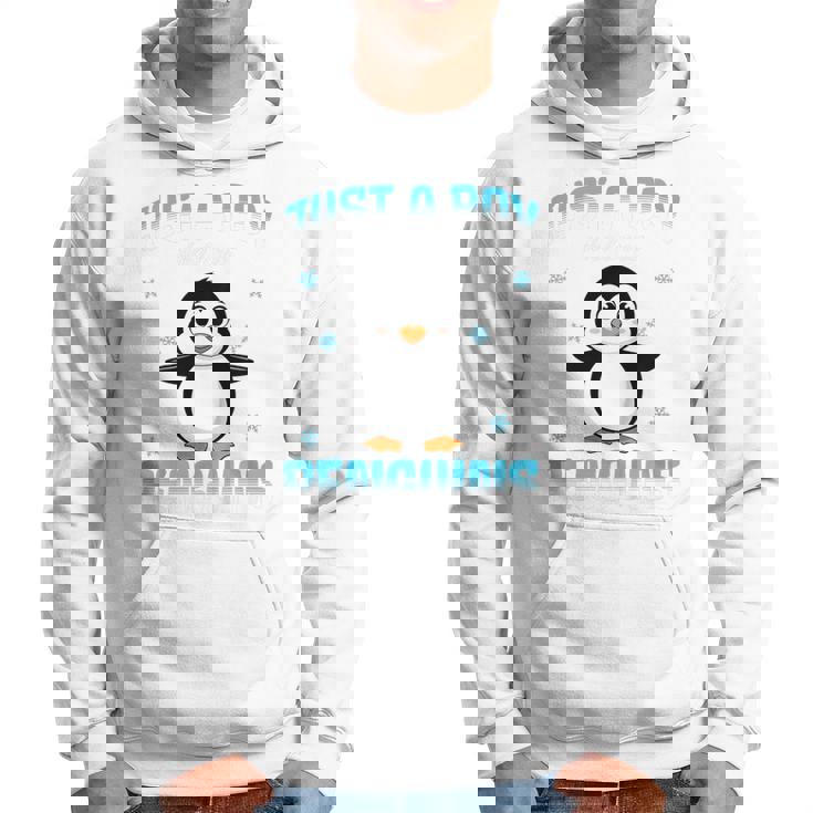 キッズ ペンギンが大好きな少年 キッズボーイズ ペンギン好き パーカー