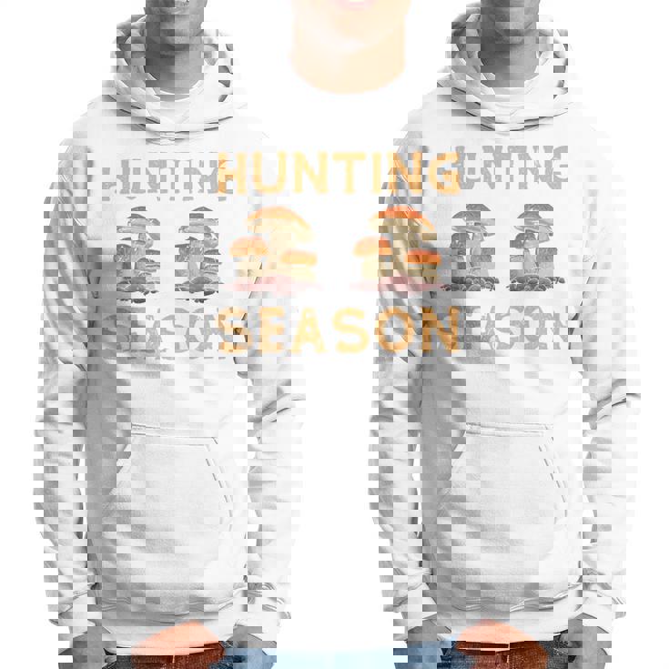 キノコ狩りの季節 長袖tシャツ パーカー