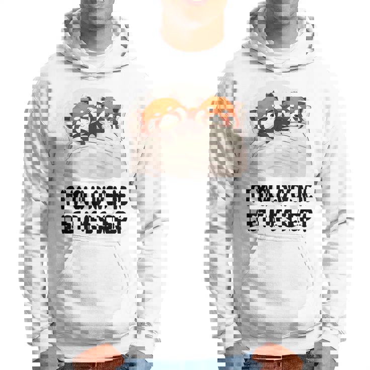 キュートなレッサーパンダ If You Love Meleep パジャマ パーカー