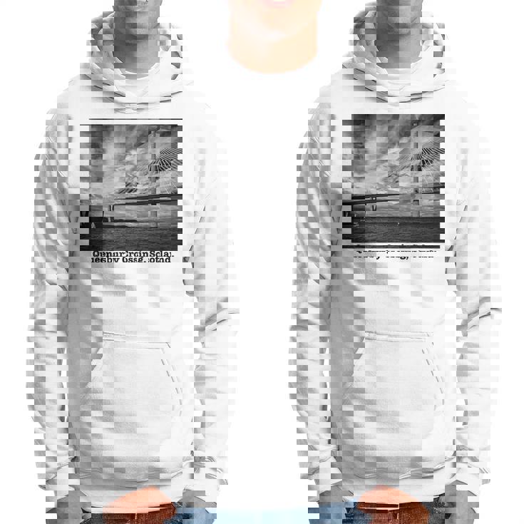 クイーンズベリークロッシング スコットランド 写真 風景 B&W ライト パーカー