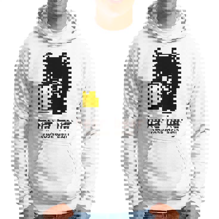 クマ ビール ドット絵 かわいい レトロ パーカー