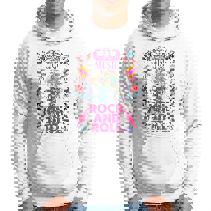 クールなヴィンテージオールドロックンロールミュージック、This Is My Rock And Roll パーカー