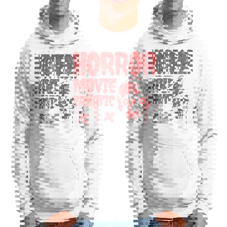 グランジー ダメージ加工 ホラー映画 ファン 赤 グラフィック 怖い頭蓋骨 長袖tシャツ パーカー