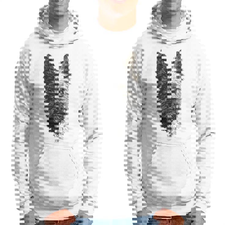 ケアンテリア 犬 モチーフ ペット 作品 ケアンテリア パーカー