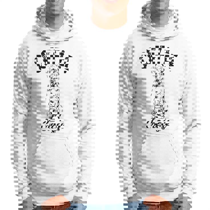 コーヒーとチェシー犬 チェサピークベイレトリーバー 子犬 パーカー