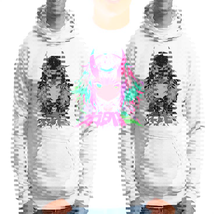 ゴシック アニメ 鬼 わいふ かわいい 日本 漫画 ヴェーパーウェア レトロ 長袖tシャツ パーカー