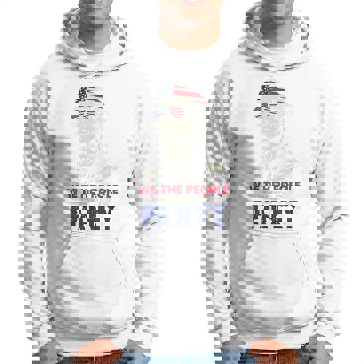 ジョージ・ワシントン ファンスターズ ストリップ アメリカ国旗 7月4日 ペイトリオット 長袖tシャツ パーカー