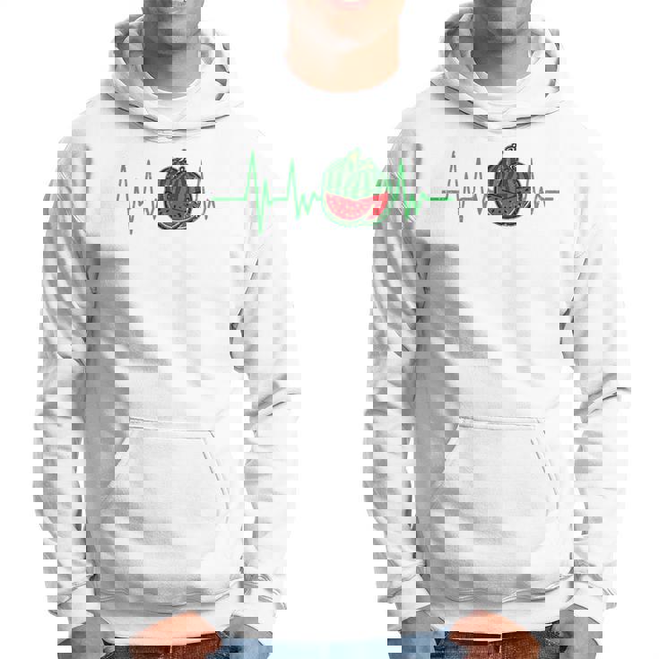 スイカ 農家 ハートビート ガーデニング 果物 農業 庭師 長袖tシャツ パーカー