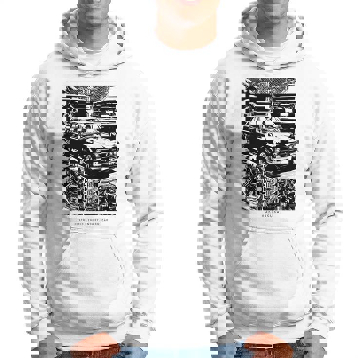 スカイライン ハコスカ ビンテージ スポーツカー ワイスピ ハードチューン グッズ 長袖tシャツ パーカー