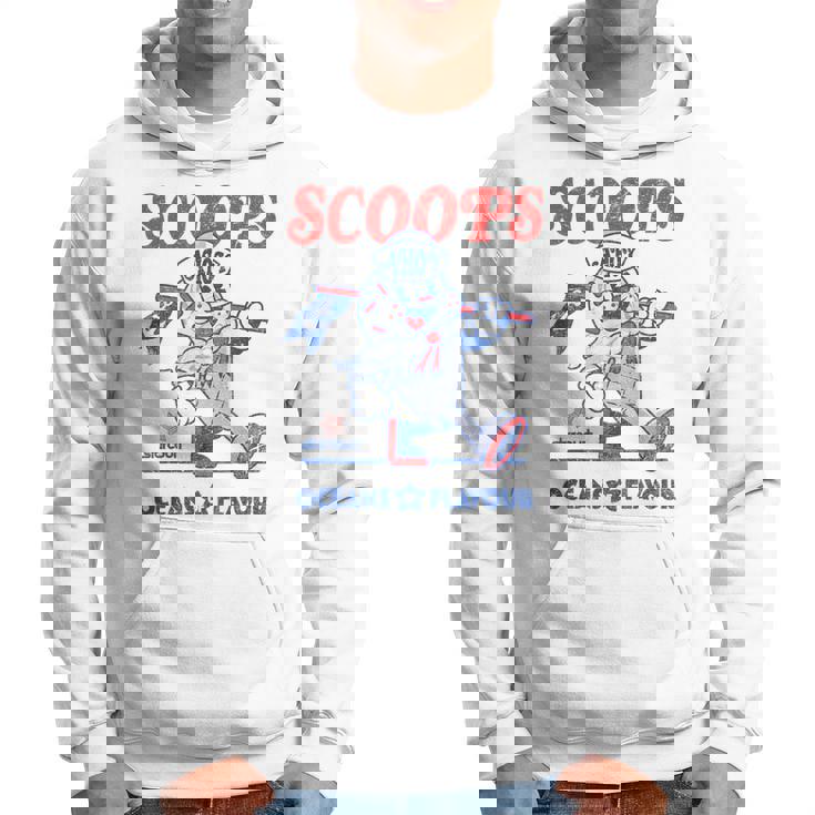 ストレンジャー・シングス スクープ アホイ アイスクリーム マスコット スターコート レトロ パーカー