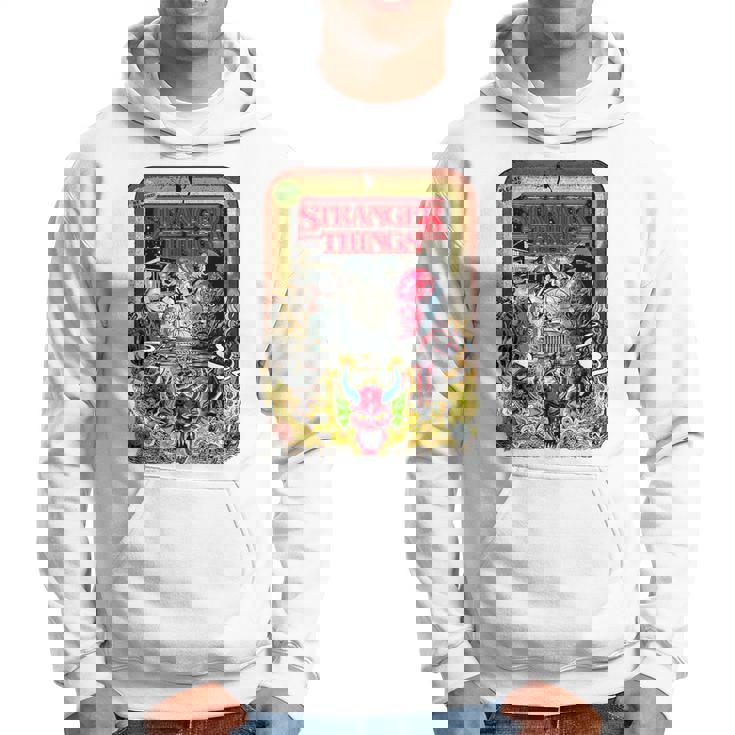 ストレンジャー・シングス プロモコミック The Partyecna セピア ヴィンテージ パーカー