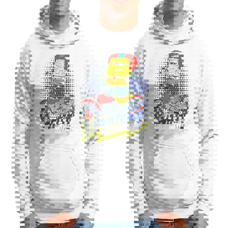 スポンジボブ スクエアパンツ スポンジボブ Watch This パーカー