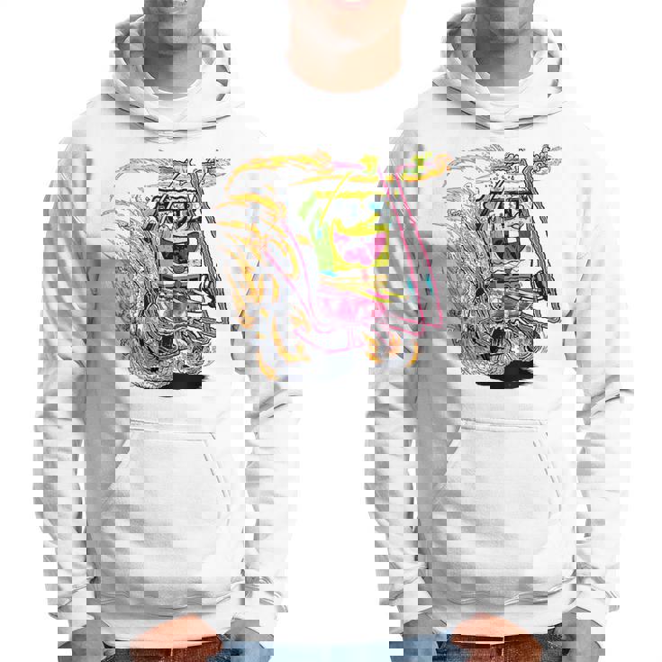 スポンジボブ スクエアパンツ スポンジボブ コミックバイク パーカー