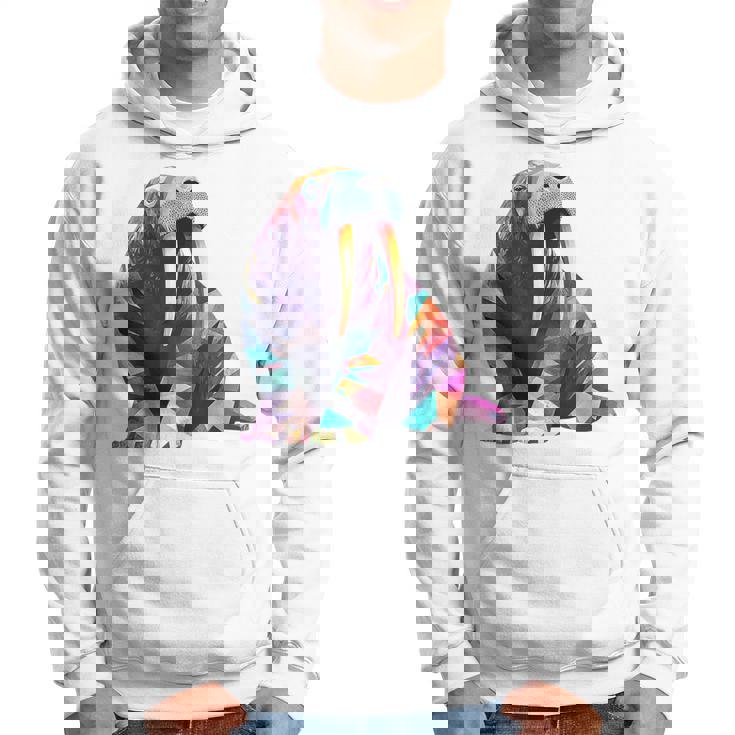 セイウチ 動物 モチーフ 作品 セイウチ パーカー