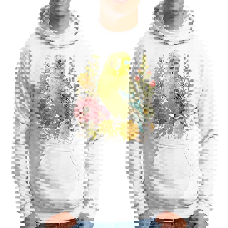 セキセイインコ 鳥 ママ セキセイインコ オウム ヴィンテージフラワー パーカー