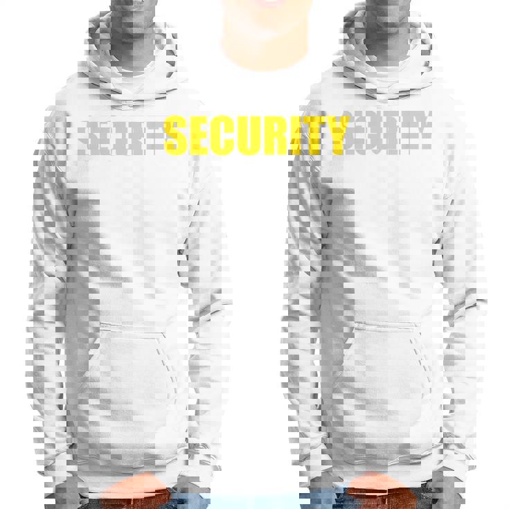 セキュリティ 背面のみ パーカー