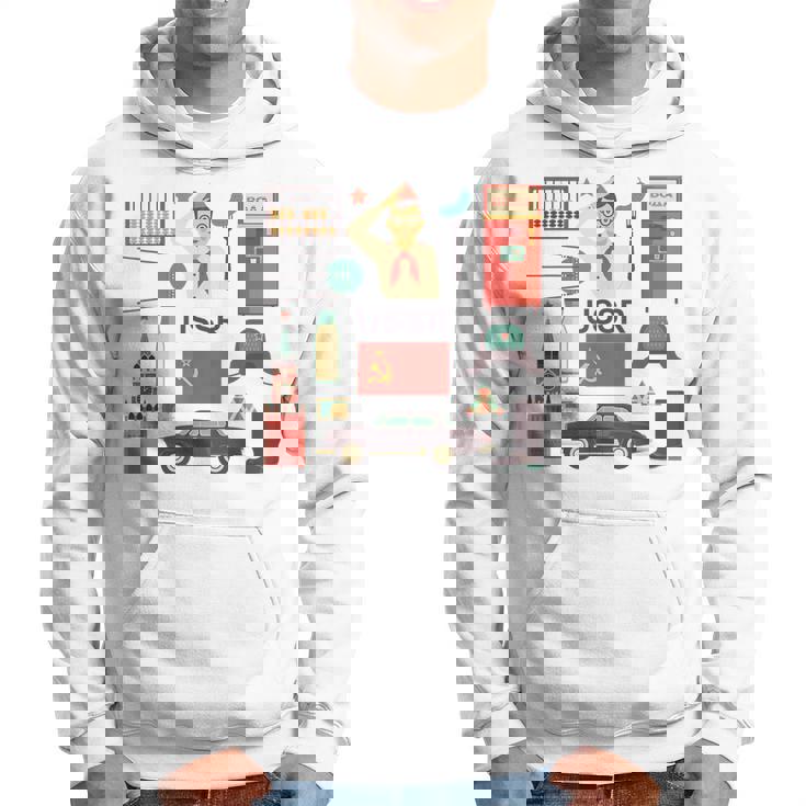 ソ連属性sovi8ビンテージプロパガンダ。 パーカー