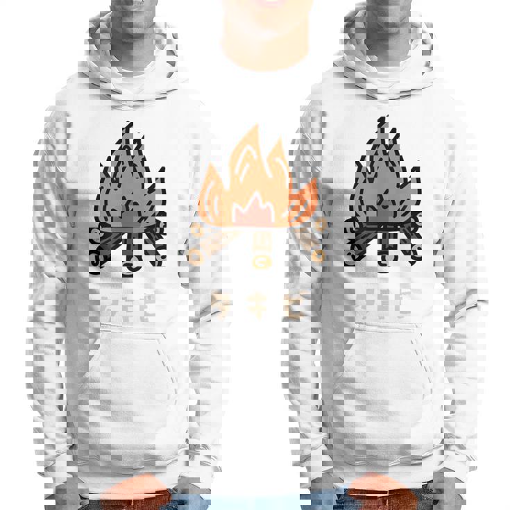 タキビ 焚き火 たきび キャンプ イラスト かわいい おもしろ キャンプグッズ パーカー