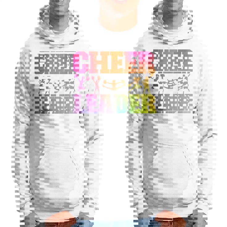 チア チアリーディング 水彩 レインボー チアリーダー パーカー