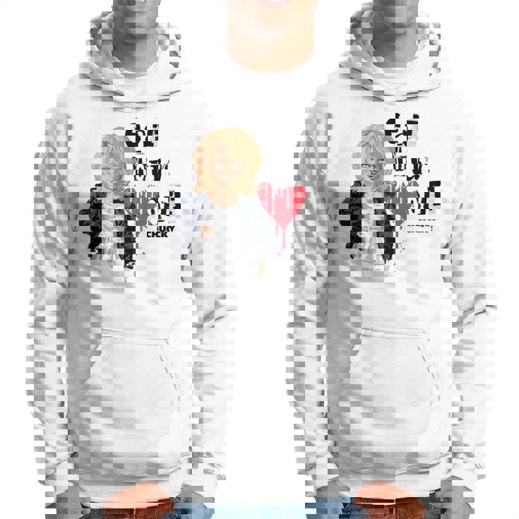 チャッキー・ティファニー・イート・ユア・ハート・アウト・バレンタイン パーカー