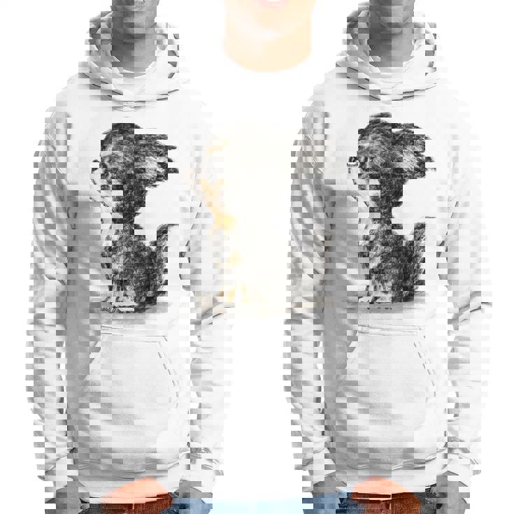 チワワ 犬 かわいい いぬ 子犬 ペット イラスト パーカー