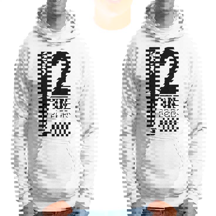 ツートーンスカ音楽チェッカーボード パーカー