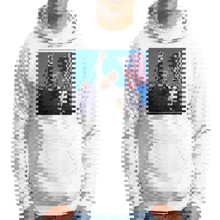 トランプ大統領のために祈り、決して降伏しない、神の祝福トランプ。 長袖tシャツ パーカー