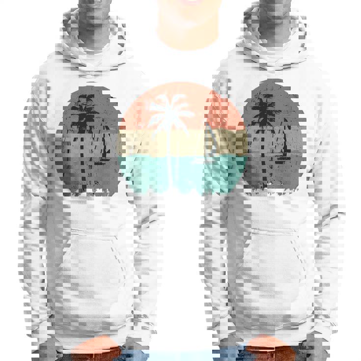 トロピカル ビーチ ヤシの木 ヴィンテージ レトロ 70年代 80年代 航海 パーカー