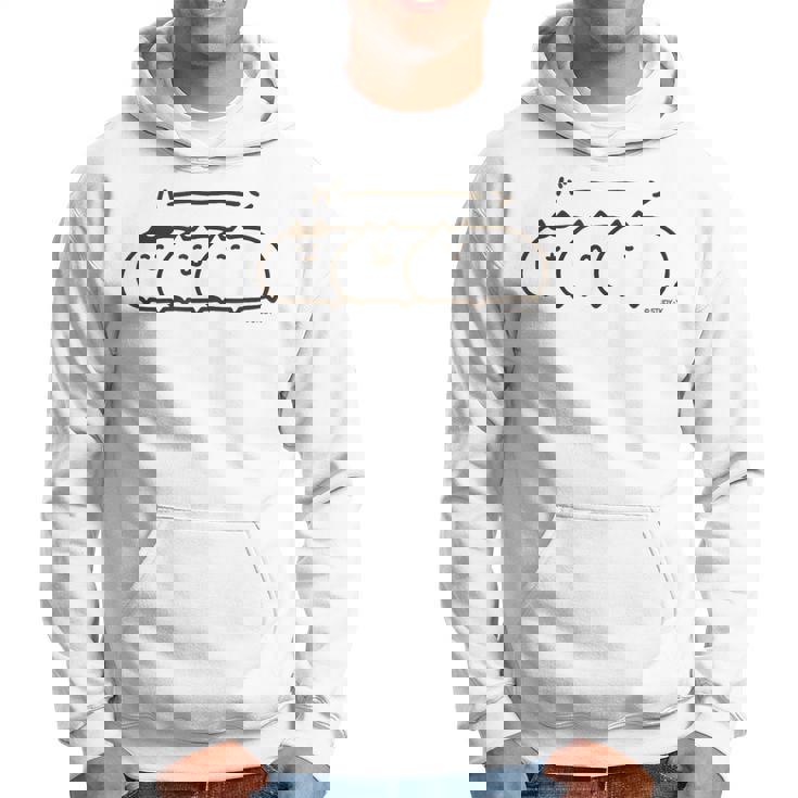 ネコこのゴロ バーン パーカー