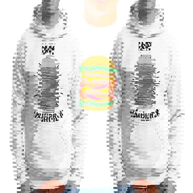 ノベルティ ハンバーガーデー フローズン加工 ミール愛好家 フライドポテト パーカー