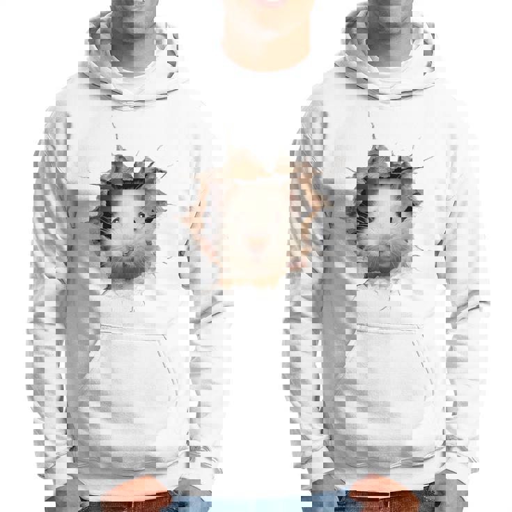 ハムスター アニマルプリント グラフィック ポートレート 顔 ハムスター パーカー