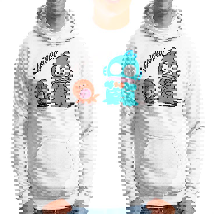 ハンギョドン 蝶ネクタイ ライトカラー パーカー