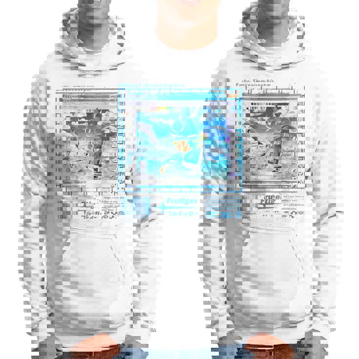 バックプリントフルティガーエアロファッションコレクション パーカー