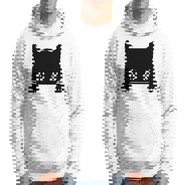 バッグの中に隠れているかわいい黒猫 猫好き 猫飼い 猫 ネコ ねこくろねこ好き 面白い サプライズ ギフト パーカー