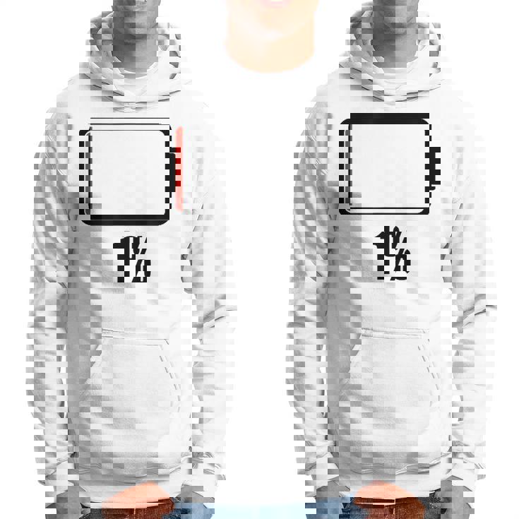 バッテリー1 1残り バッテリー切れtシャツバッテリー低 パーカー