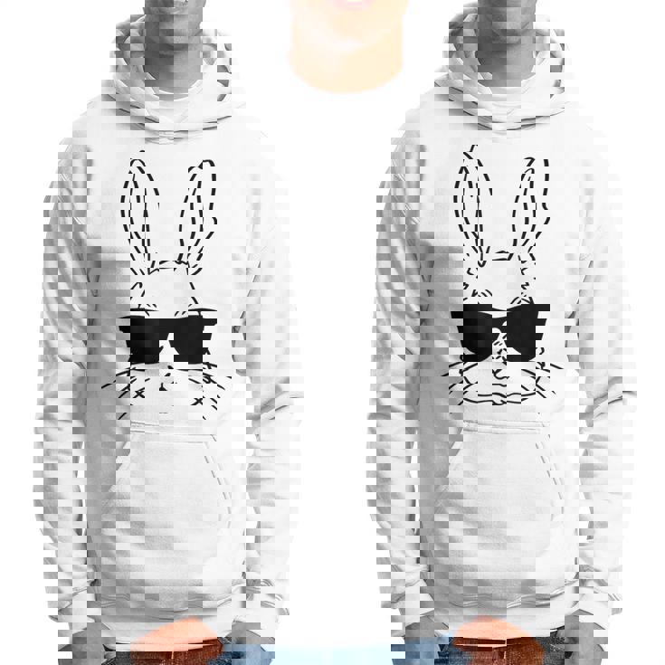 バニーフェイス サングラス イースターデー 男の子 幼児 キッズ パーカー