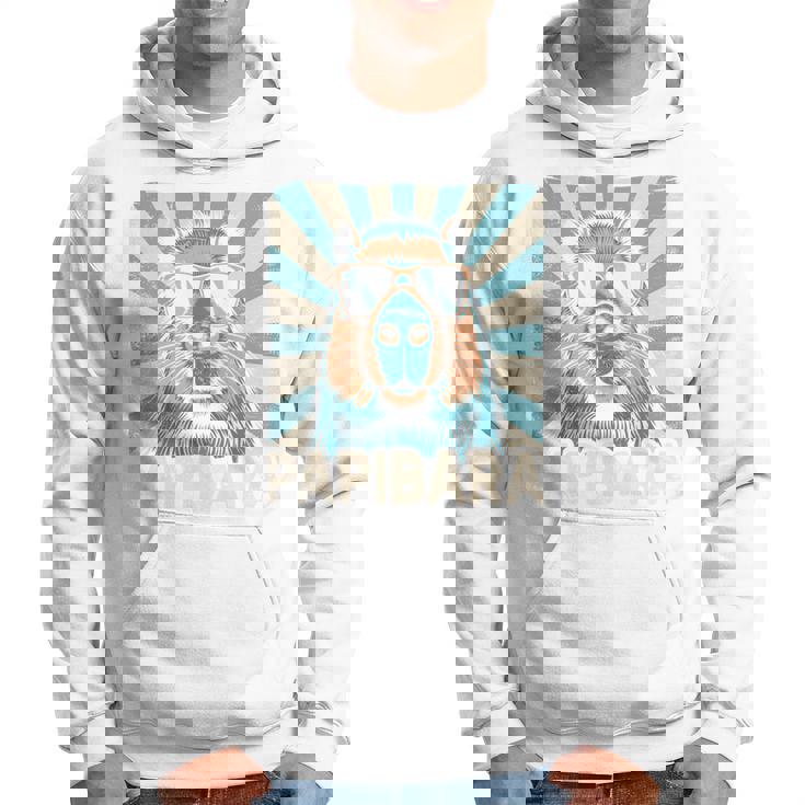 パピバラ おもしろカピバラ 最高のお父さん 父の日 カピバラ 長袖tシャツ パーカー