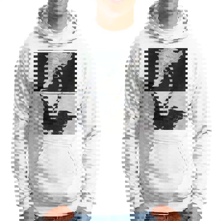 ヒルマ・アフ・クリント作 白鳥 第1号 長袖tシャツ パーカー