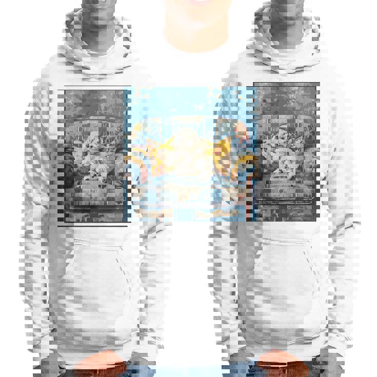 ビション・フリーゼ 音楽愛好家 絵画 犬 パーカー