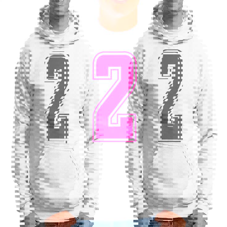 ピンク色背番号 2 チーム短大スポーツピンク色背番号付きユニフォーム パーカー