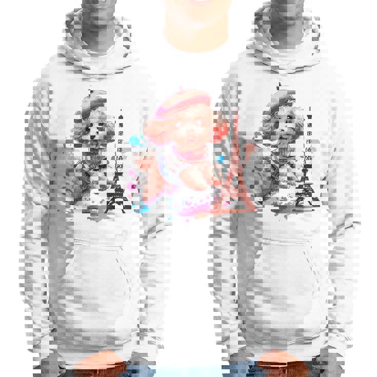 フランス パリ エッフェル塔 ファッション トイ プードル パリ 子犬 パーカー